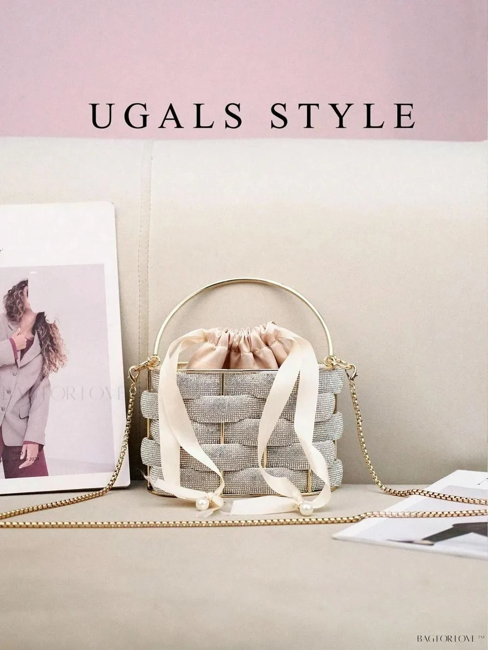 BagForLove - Glamorous Evening Purse for Brides and Groomsmen's Female Attendees