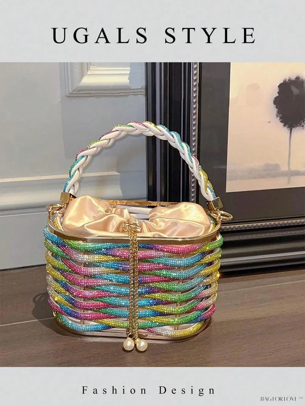 BagForLove - Glamorous Evening Purse for Brides and Groomsmen's Female Attendees