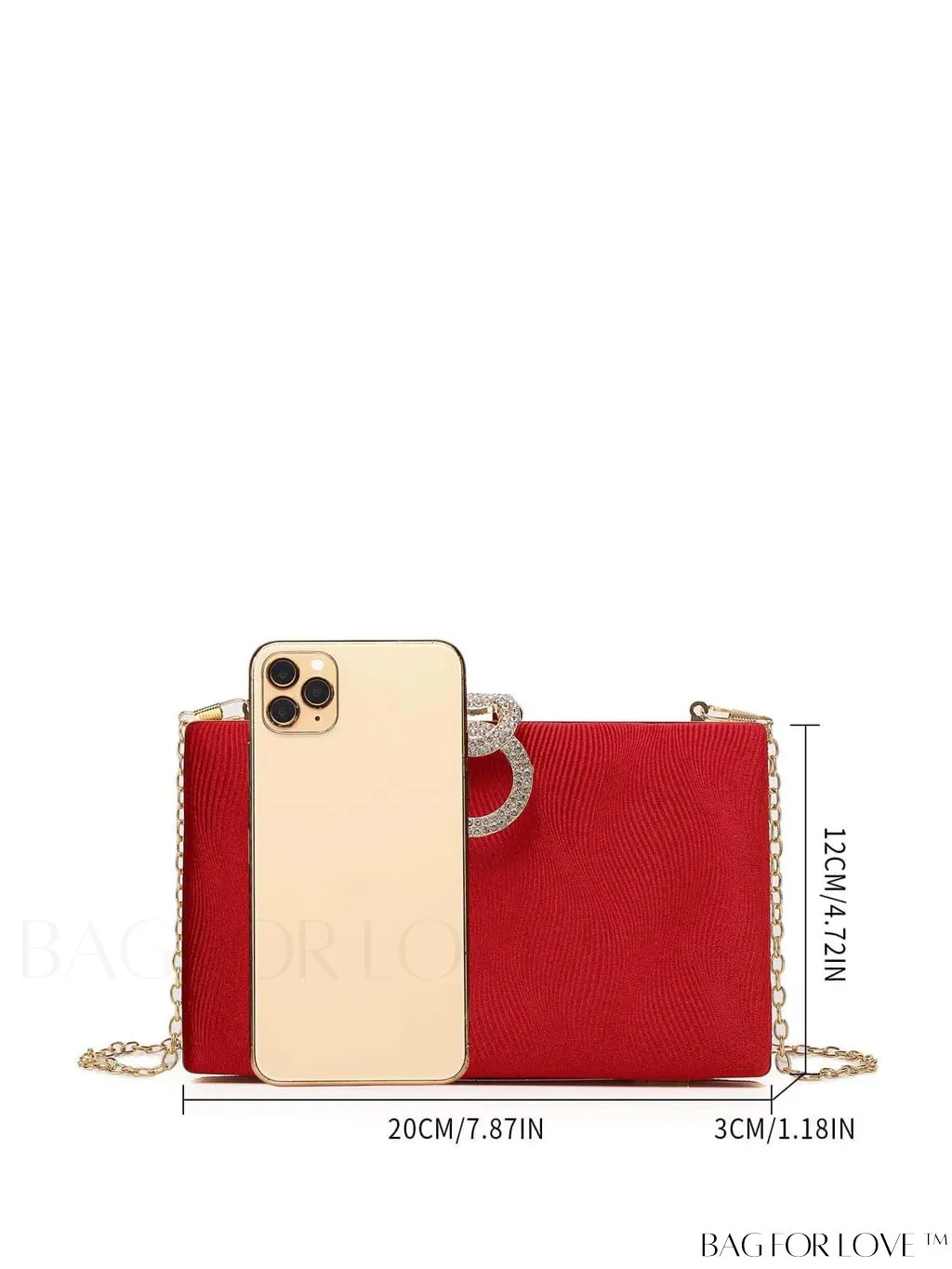 BagForLove - Glamorous Mini Glitter Box Bag