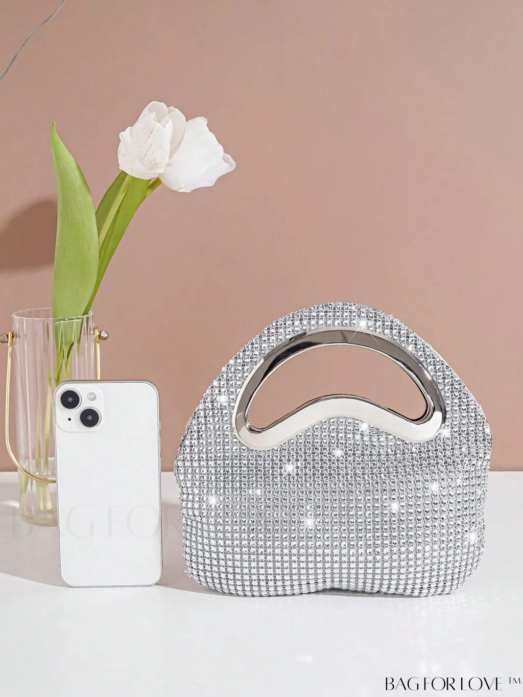BagForLove - Glamorous Rhinestone Decor Novelty Bag