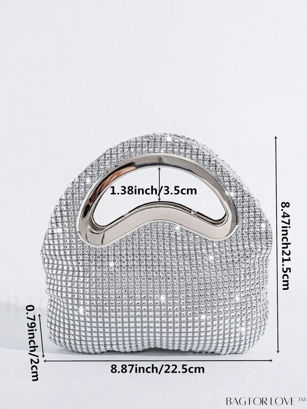 BagForLove - Glamorous Rhinestone Decor Novelty Bag