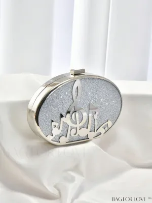 BagForLove - Glitter Chain Box Bag: Mini-sized Sparkle for Wedding, Prom & Party Events