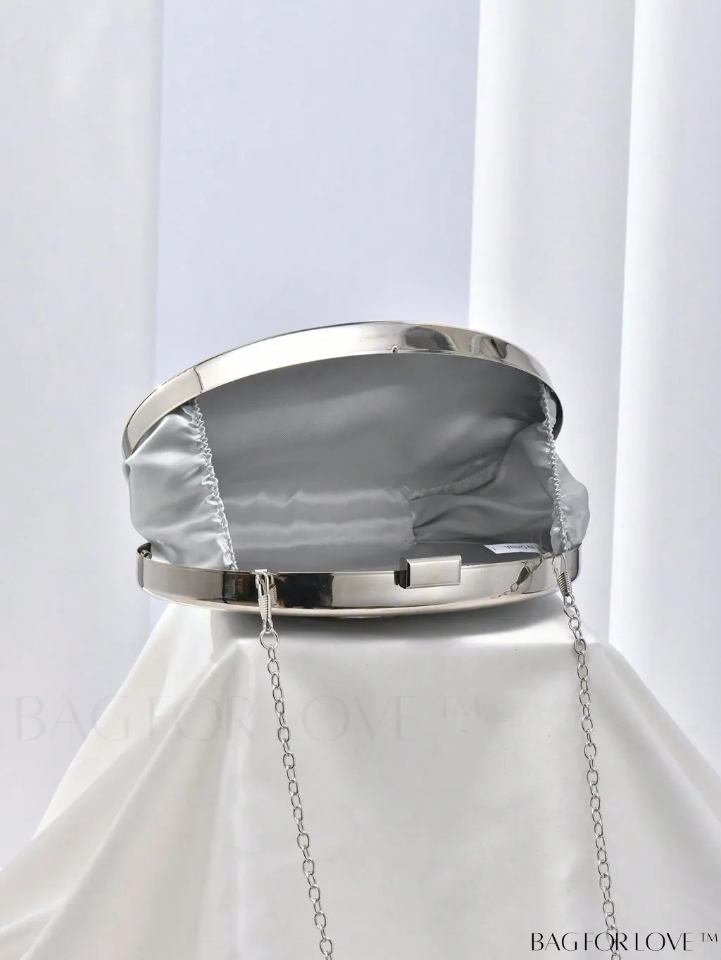 BagForLove - Glitter Chain Box Bag: Mini-sized Sparkle for Wedding, Prom & Party Events