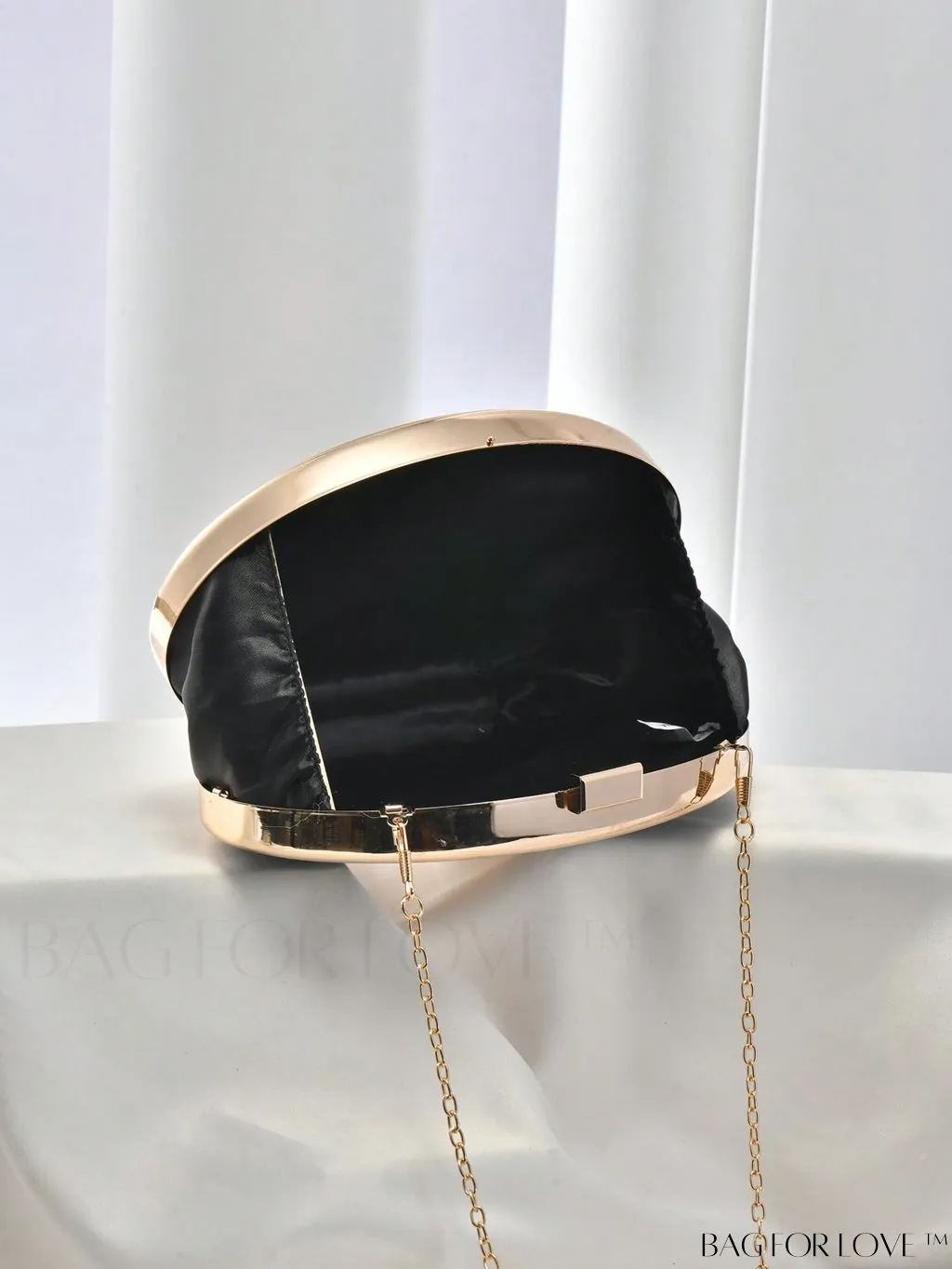 BagForLove - Glitter Chain Box Bag: Mini-sized Sparkle for Wedding, Prom & Party Events