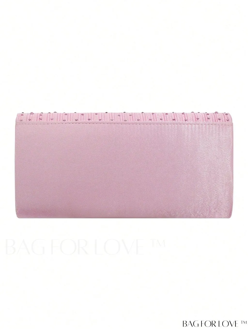 BagForLove - Medium Glamorous Envelope Bag with Rhinestone Decoration