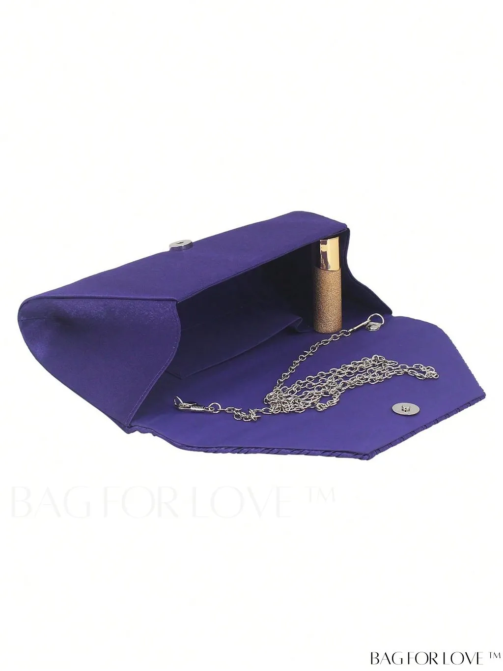 BagForLove - Medium Glamorous Envelope Bag with Rhinestone Decoration