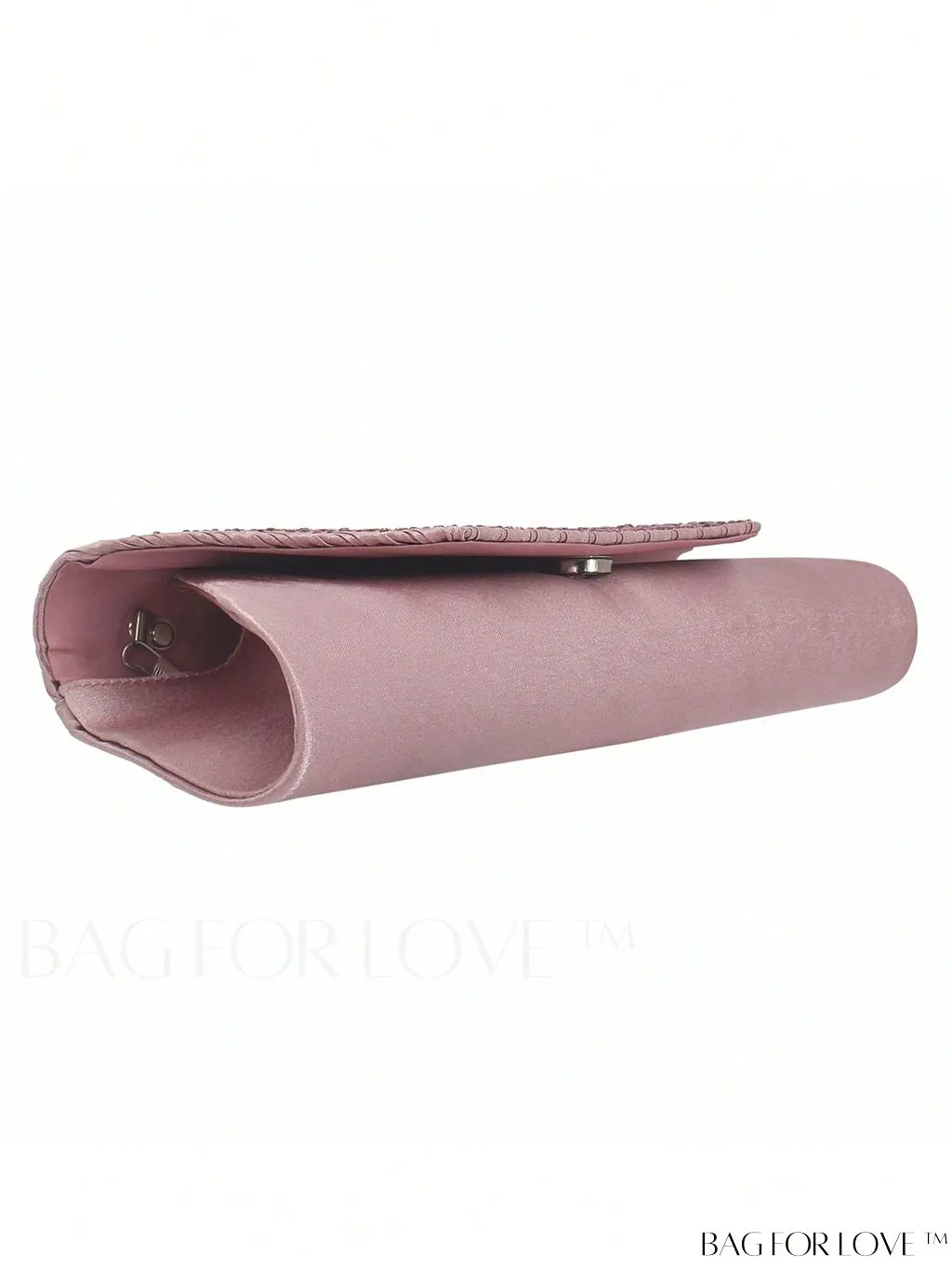 BagForLove - Medium Glamorous Envelope Bag with Rhinestone Decoration
