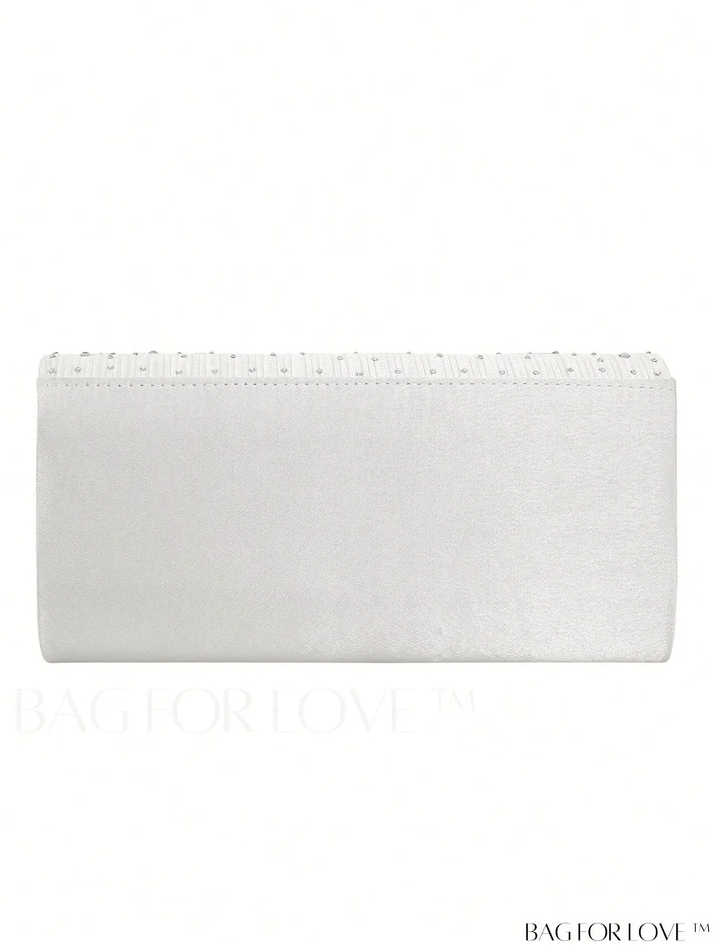 BagForLove - Medium Glamorous Envelope Bag with Rhinestone Decoration