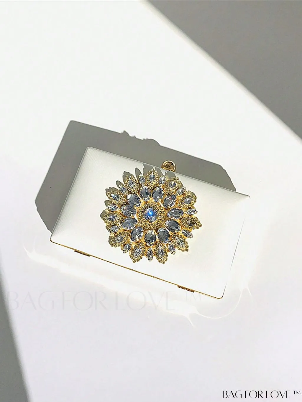 BagForLove - Mini Glamorous Gemstone Decor Box Bag