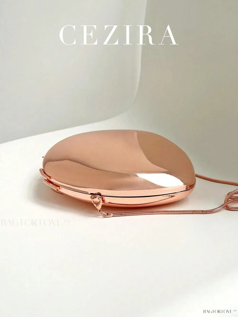 BagForLove - Perfect Party Accessory Luxury Glossy Iron Metal Handbag