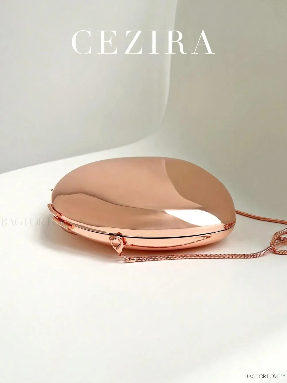 BagForLove - Perfect Party Accessory Luxury Glossy Iron Metal Handbag