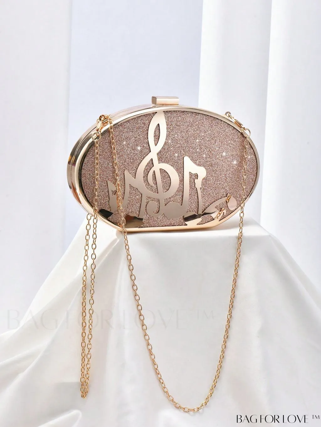 BagForLove - Prismatic Mini Chain Bag: Ideal Bridal Purse for Proms, Weddings, and Parties