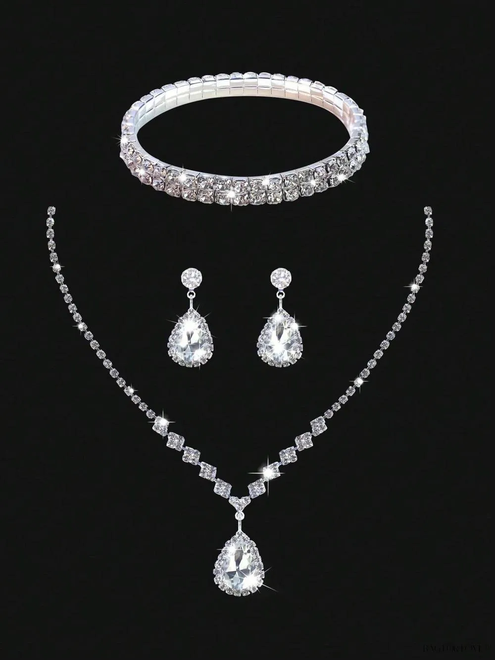 BagForLove - Quiet Glamorous Jewelry Set and Clutch Bag for Sophisticated Women