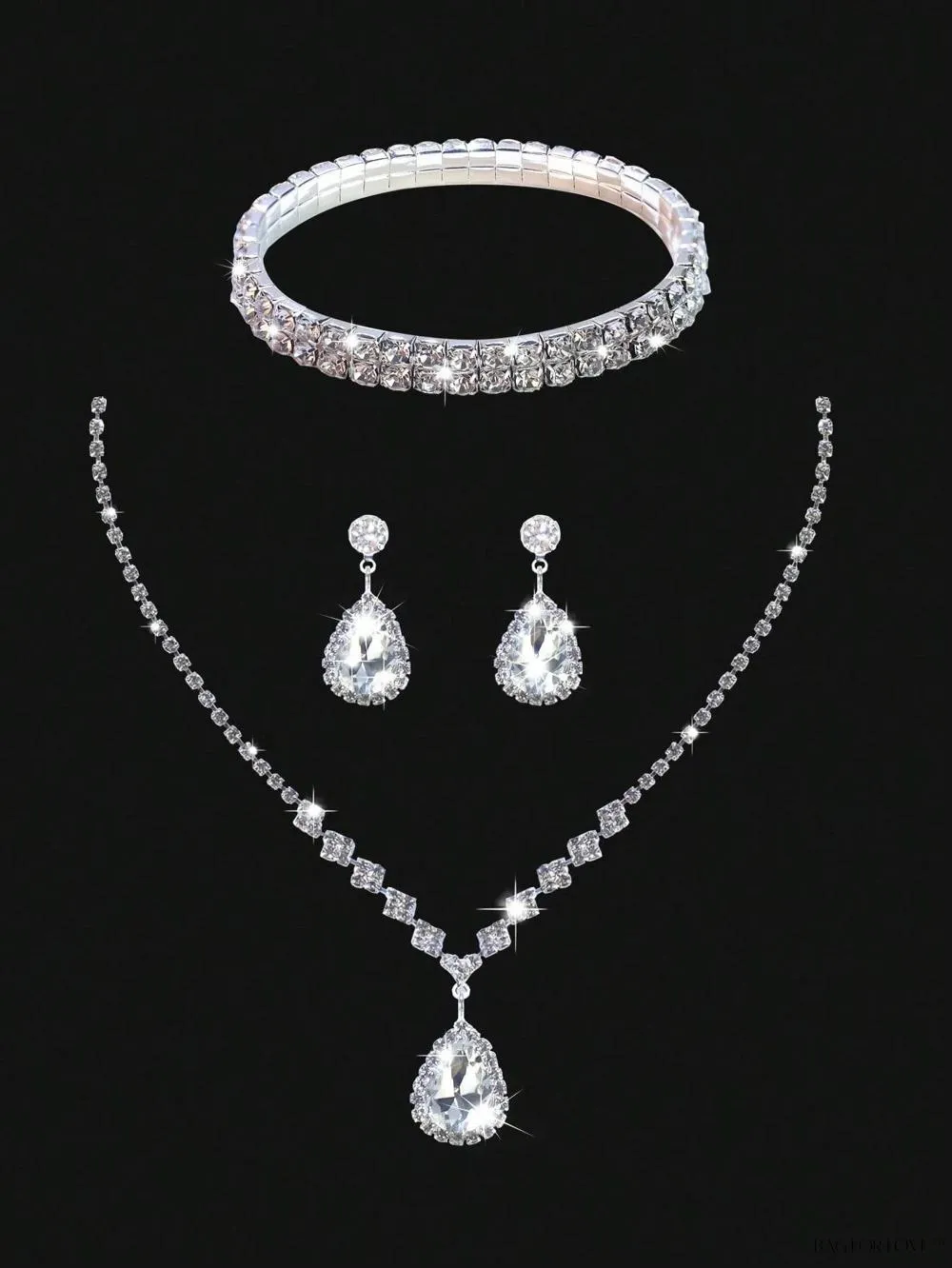 BagForLove - Quiet Glamorous Jewelry Set and Clutch Bag for Sophisticated Women