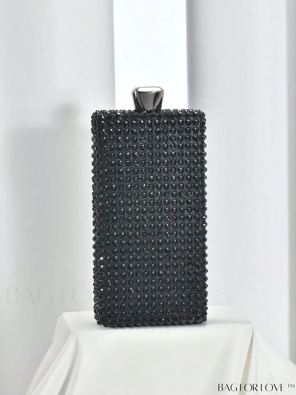 BagForLove - Rhinestone-Adorned Mini Box Bag: A Glamorous Essential for Weddings, Proms & Parties