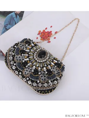 BagForLove - Rhinestone Chain Evening Bag: Stylish and Glamorous Fashion Accessory