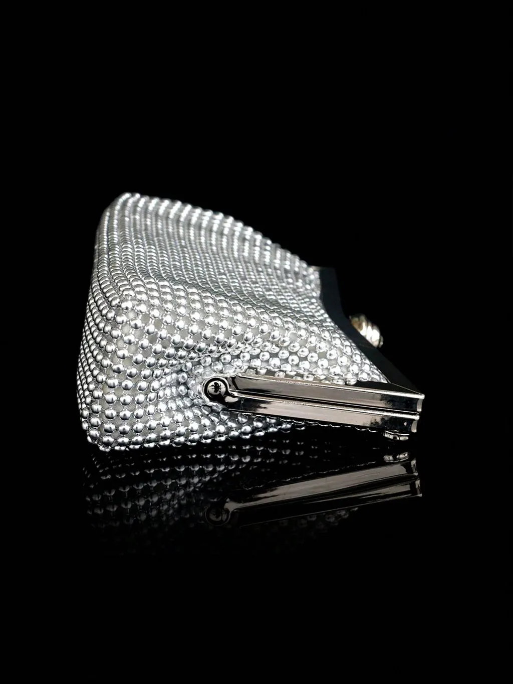 BagForLove - Rhinestone Decor Evening Bag: Glamorous Chain Purse for Weddings, Proms & Parties