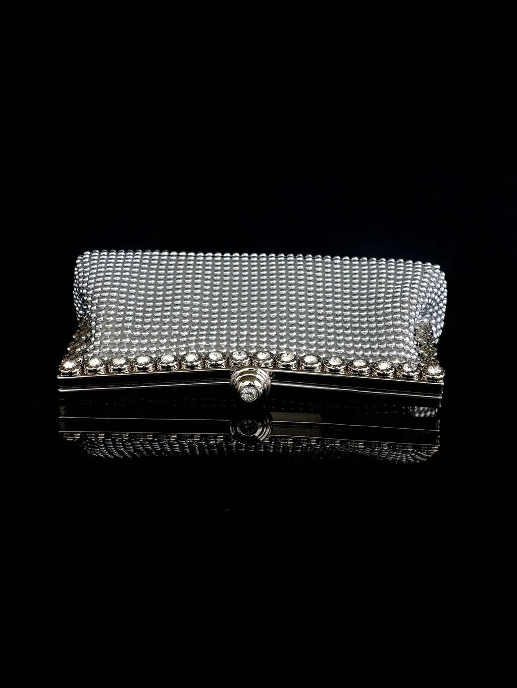 BagForLove - Rhinestone Decor Evening Bag: Glamorous Chain Purse for Weddings, Proms & Parties