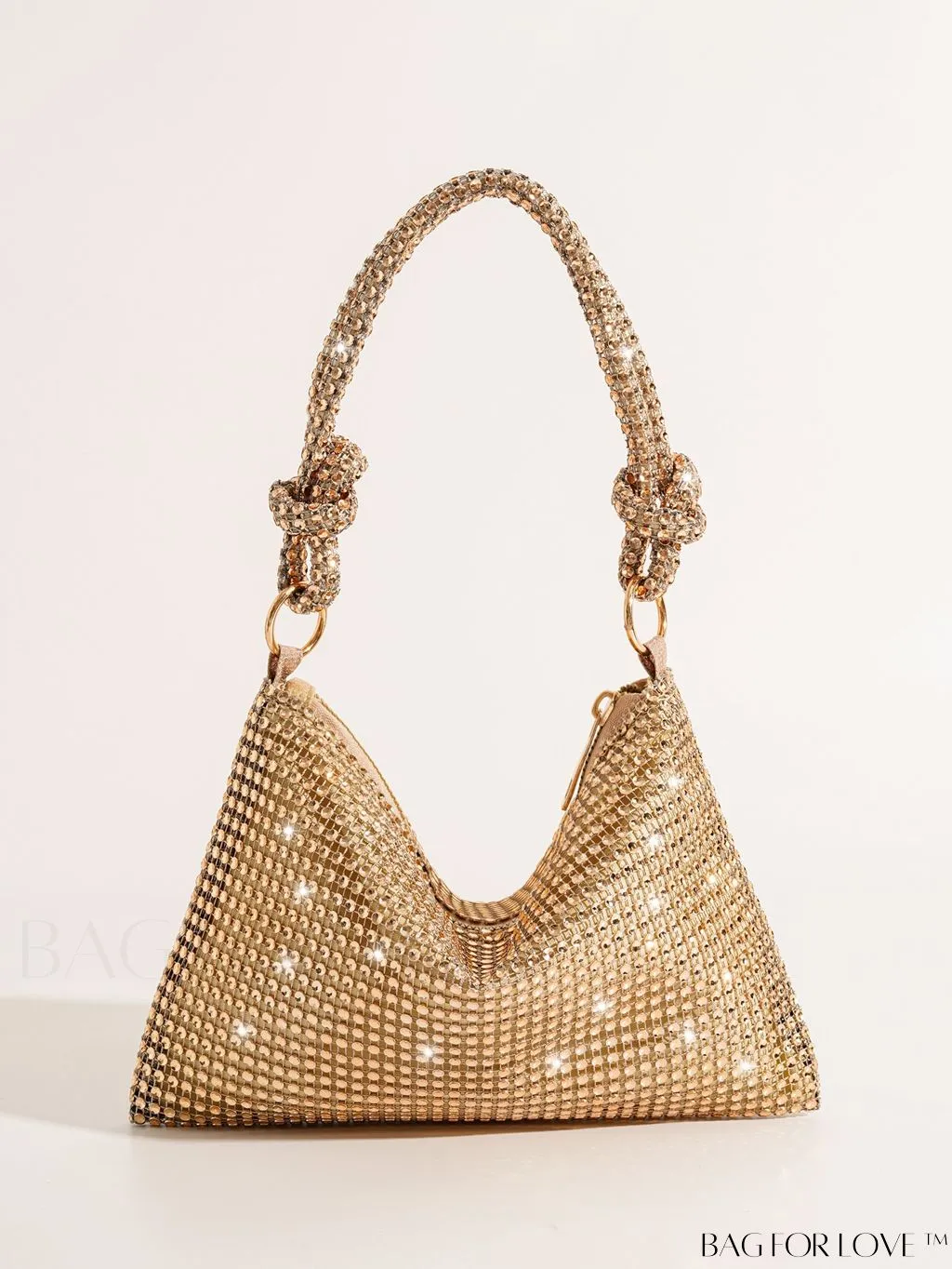 BagForLove - Rhinestone-embellished Evening Party Clutch - Elegant & Stylish Purse