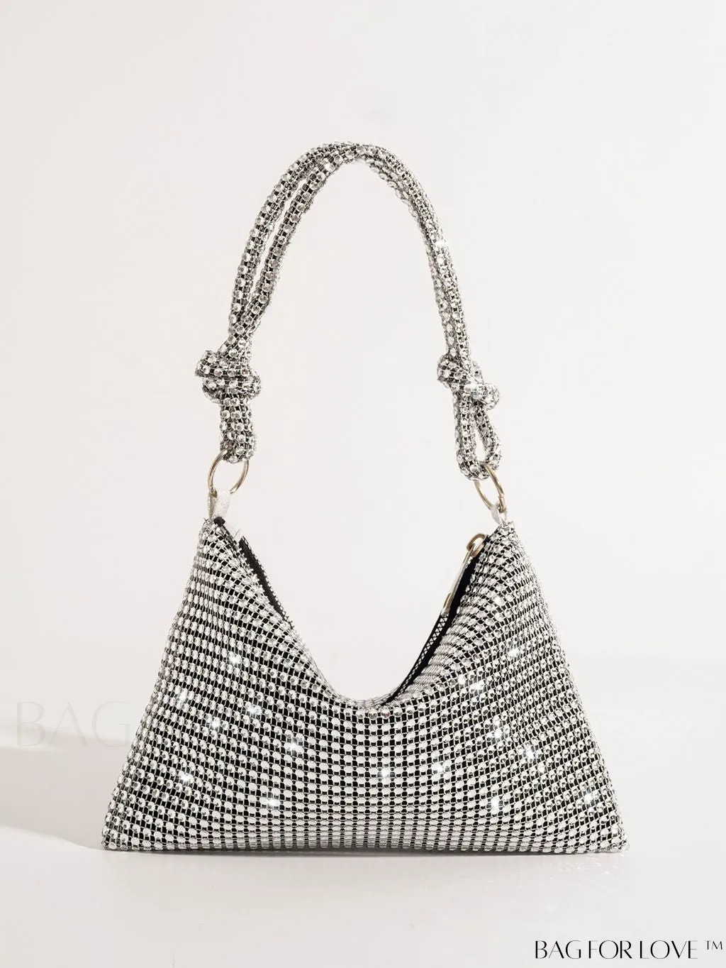 BagForLove - Rhinestone-embellished Evening Party Clutch - Elegant & Stylish Purse