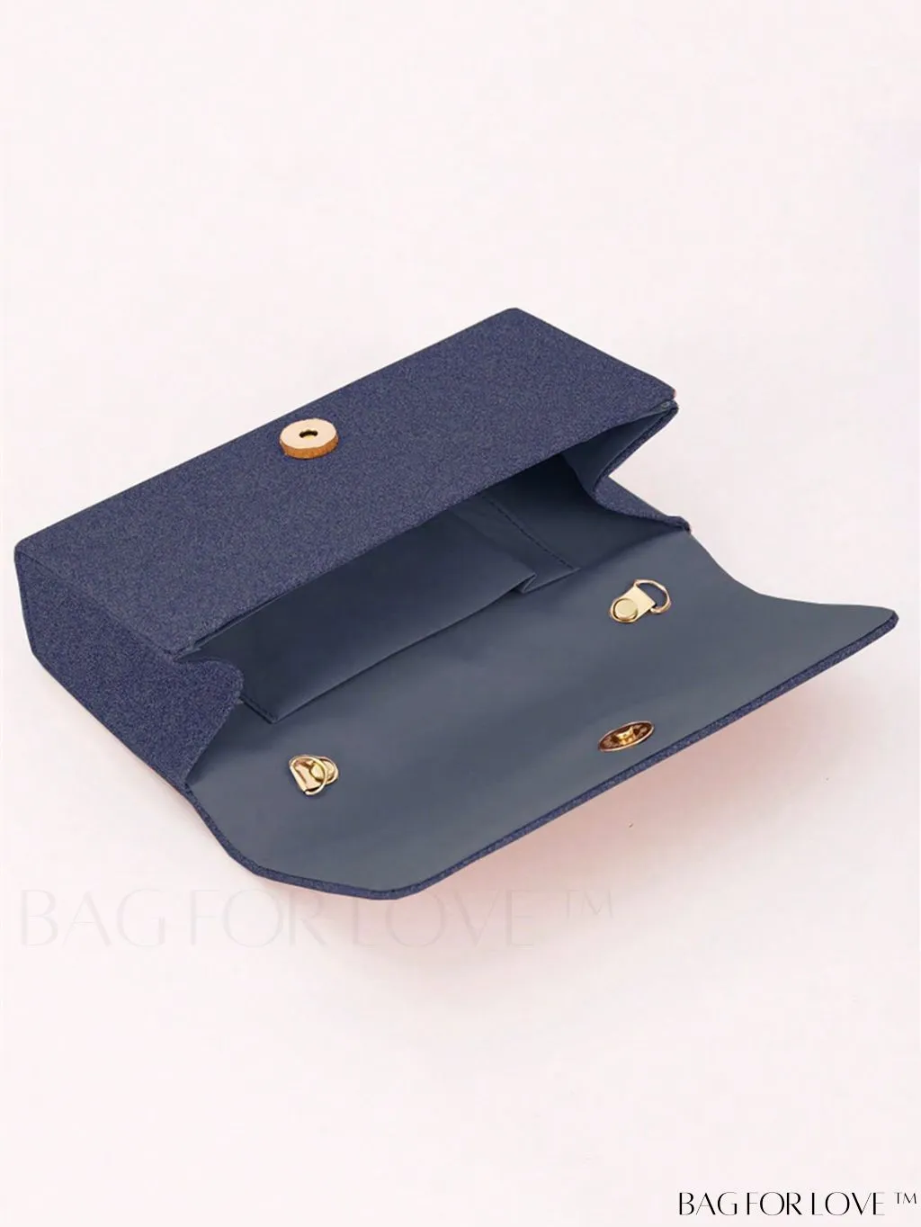 BagForLove - Sparkling Mini Metal Square Bag - Sophisticated and Glamorous