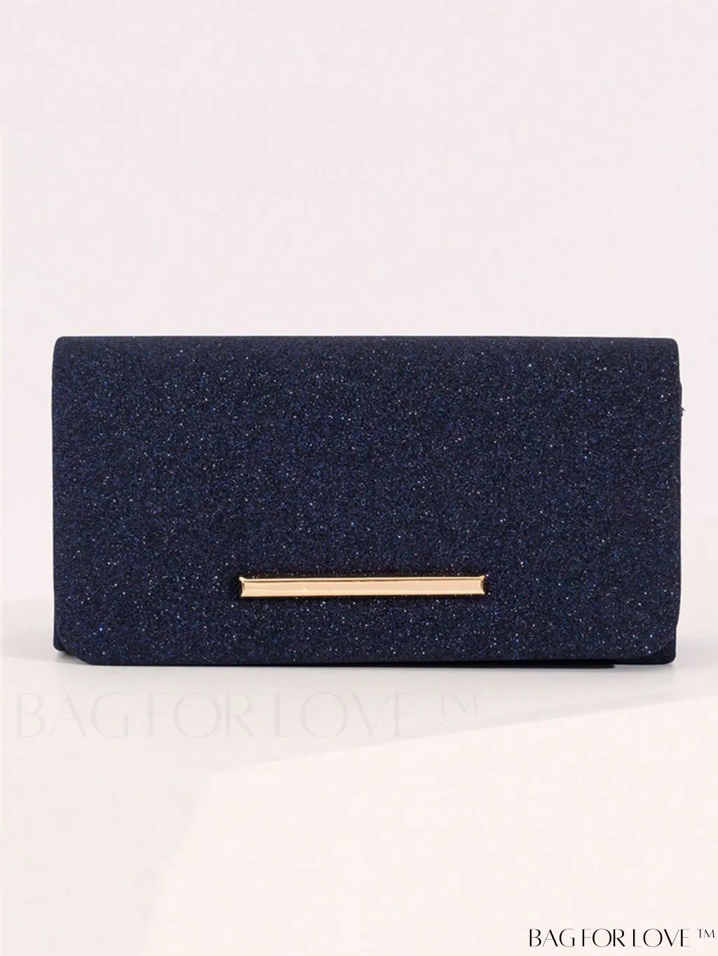 BagForLove - Sparkling Mini Metal Square Bag - Sophisticated and Glamorous