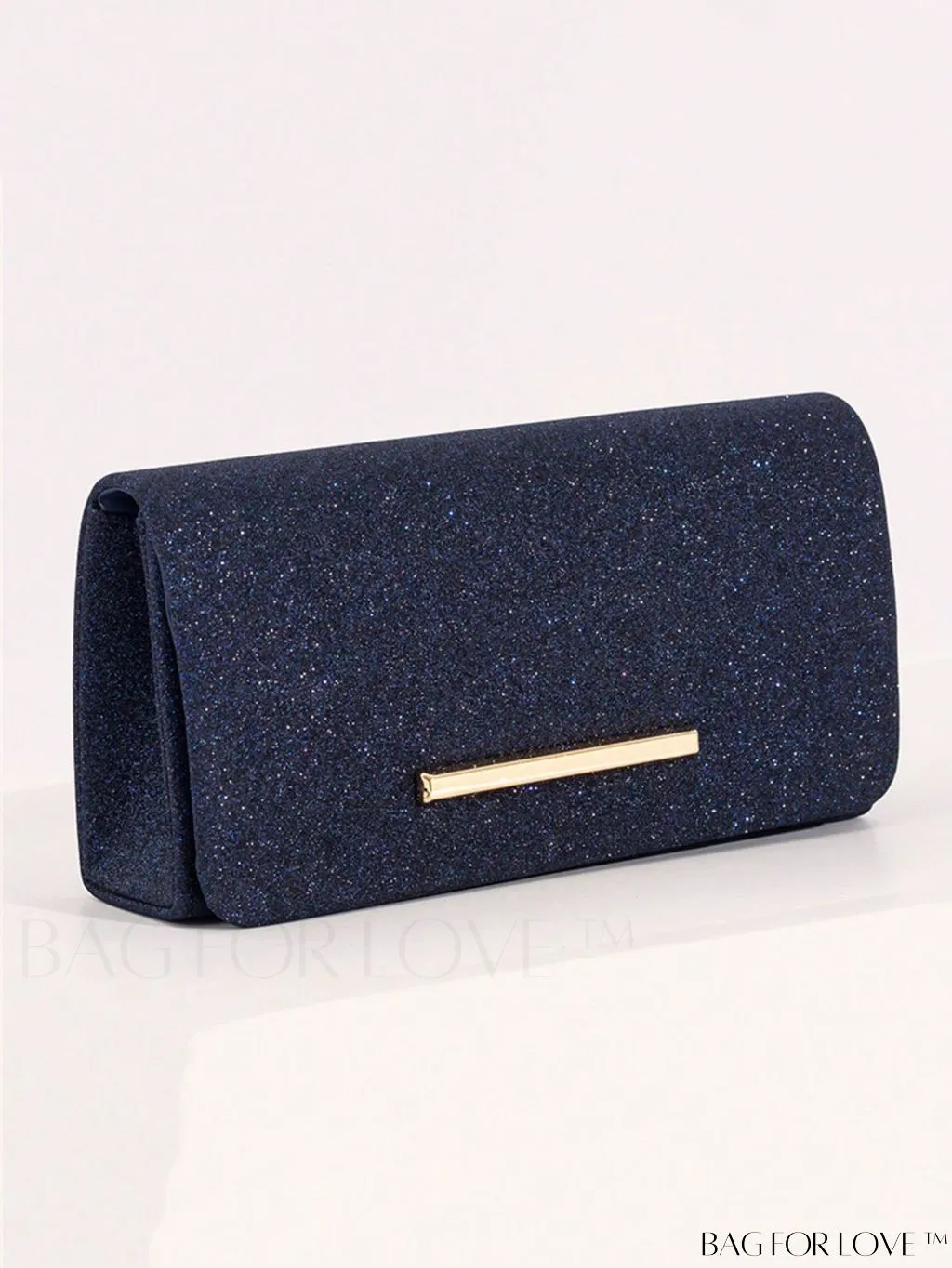 BagForLove - Sparkling Mini Metal Square Bag - Sophisticated and Glamorous