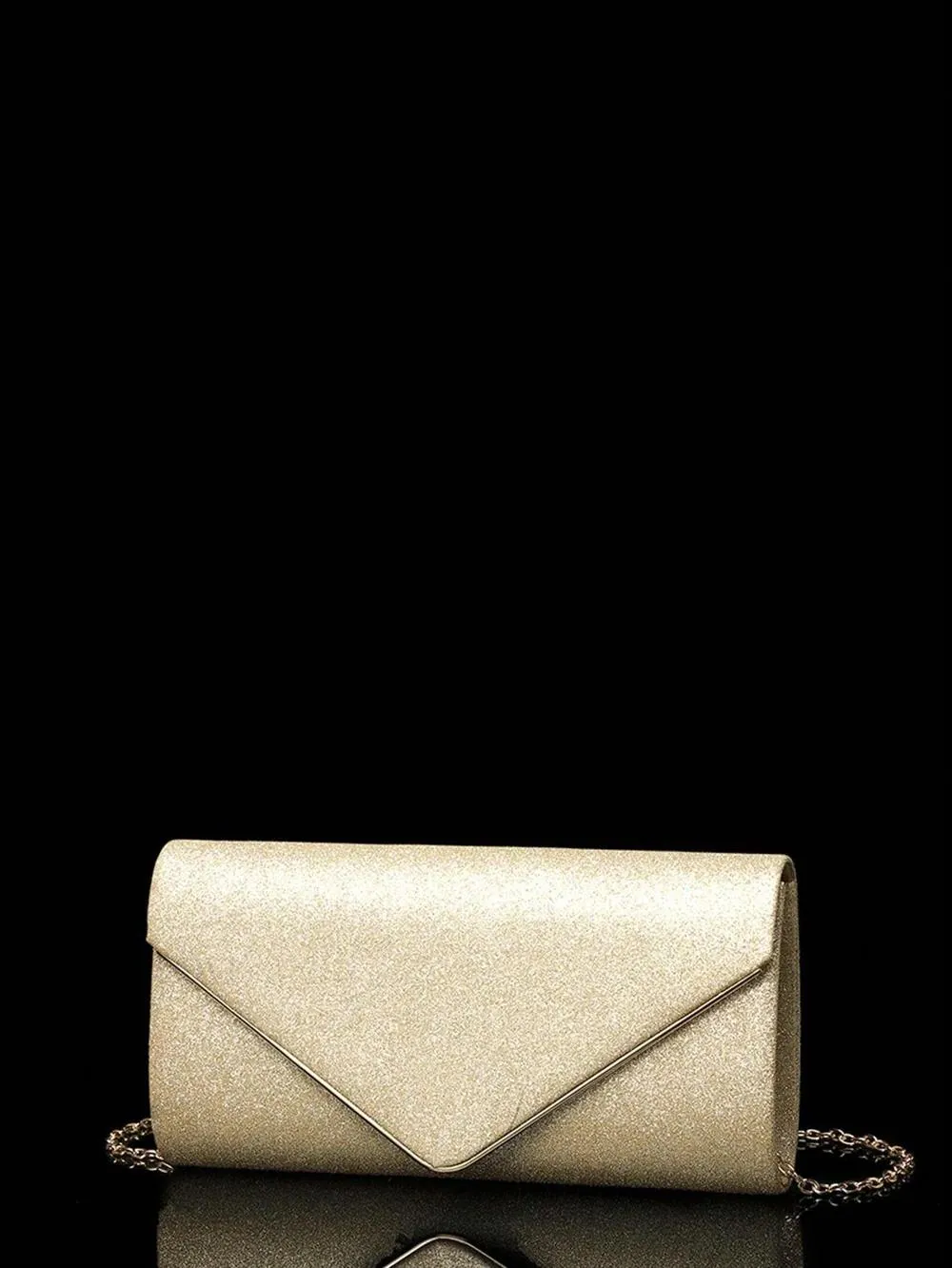BagForLove - Sparkling Purse with Detachable Chain for Wedding and Party Shoulder Bag