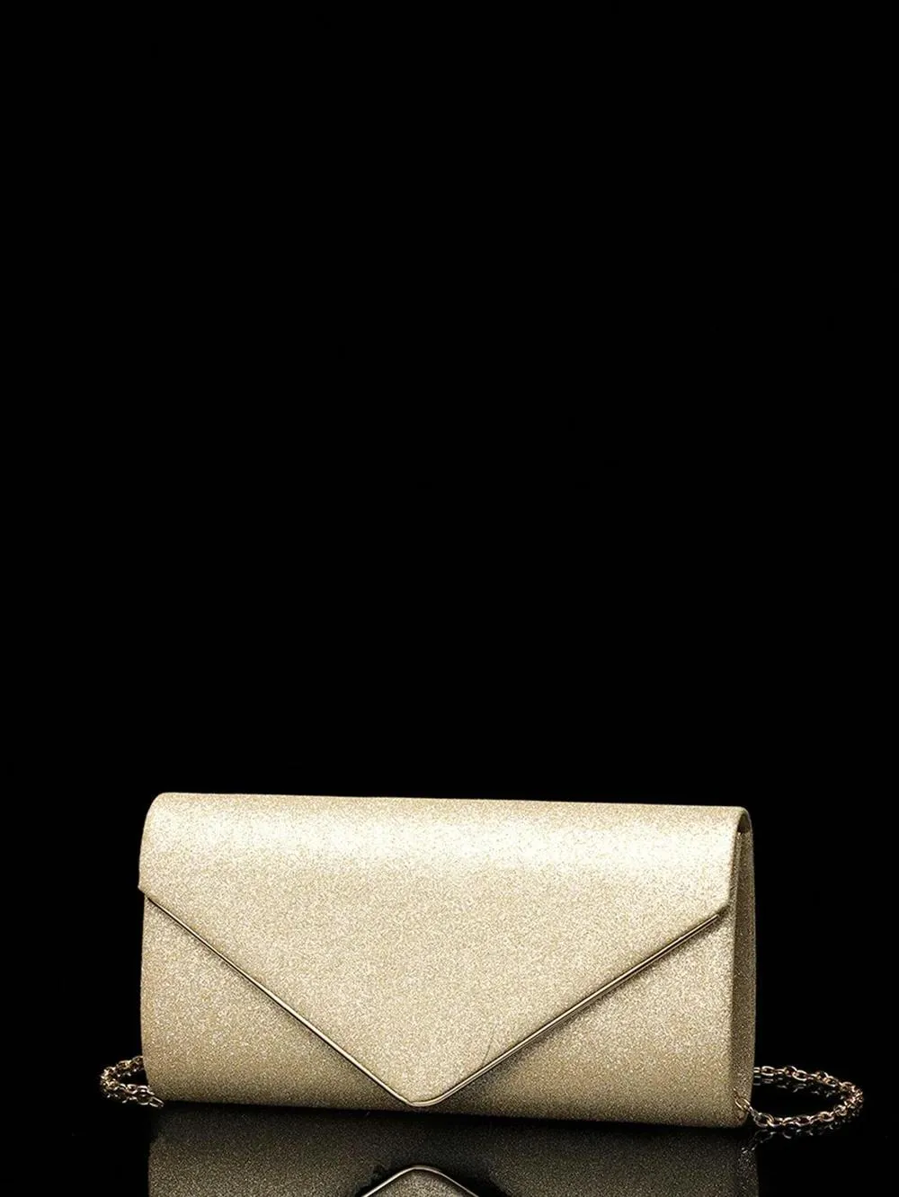 BagForLove - Sparkling Purse with Detachable Chain for Wedding and Party Shoulder Bag