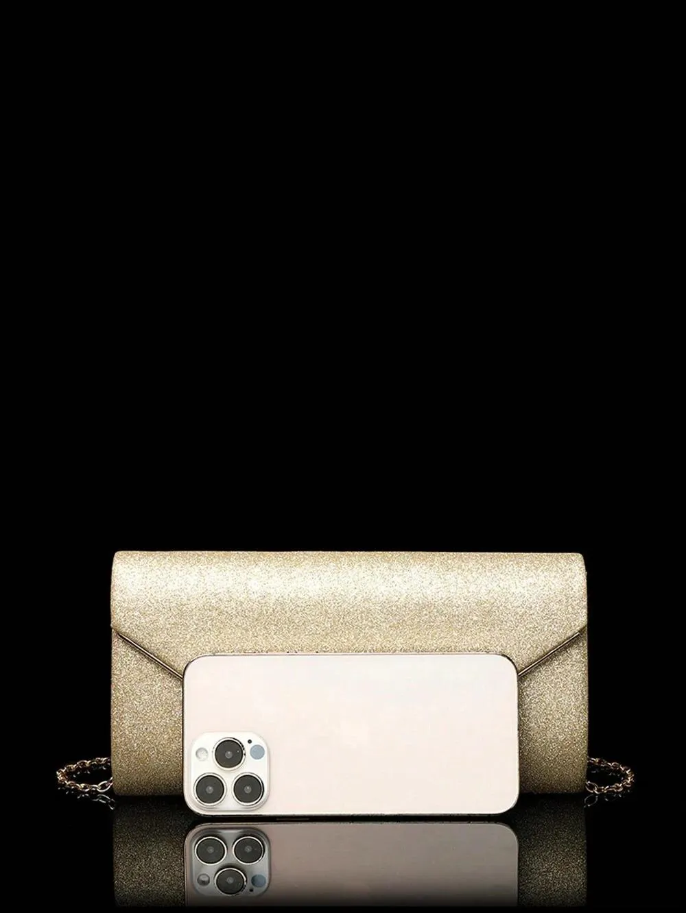 BagForLove - Sparkling Purse with Detachable Chain for Wedding and Party Shoulder Bag