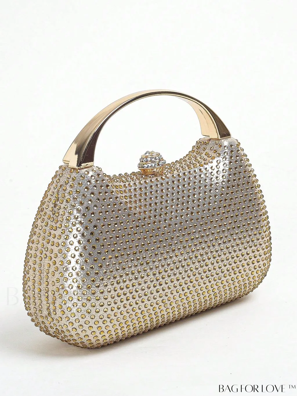 BagForLove - Stunning Rhinestone Chain Box Bag - Ideal Bridal Purse for Weddings, Proms & Parties