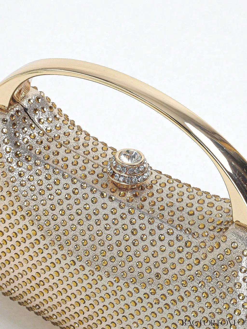 BagForLove - Stunning Rhinestone Chain Box Bag - Ideal Bridal Purse for Weddings, Proms & Parties