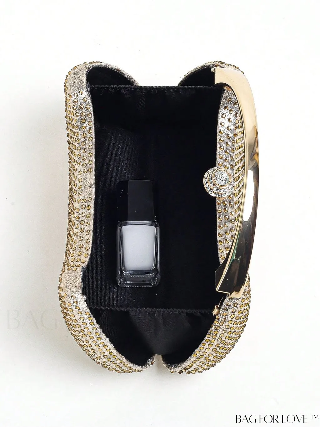 BagForLove - Stunning Rhinestone Chain Box Bag - Ideal Bridal Purse for Weddings, Proms & Parties