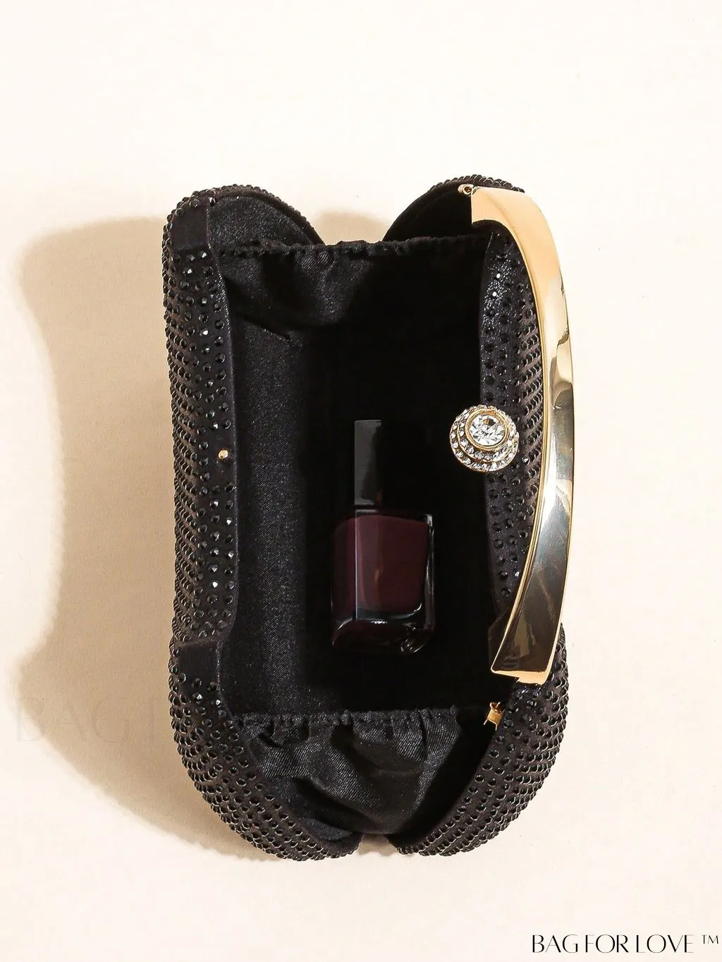 BagForLove - Stunning Rhinestone Chain Box Bag - Ideal Bridal Purse for Weddings, Proms & Parties