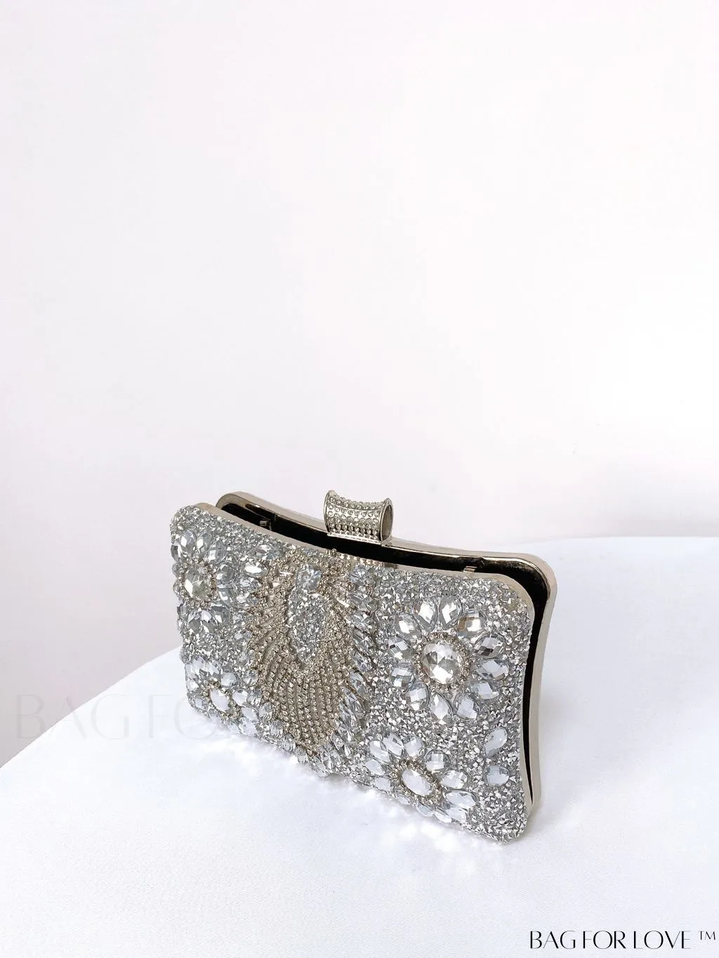 BagForLove - Stylish Rhinestone Mini Evening Bag - Perfect for Parties and Events
