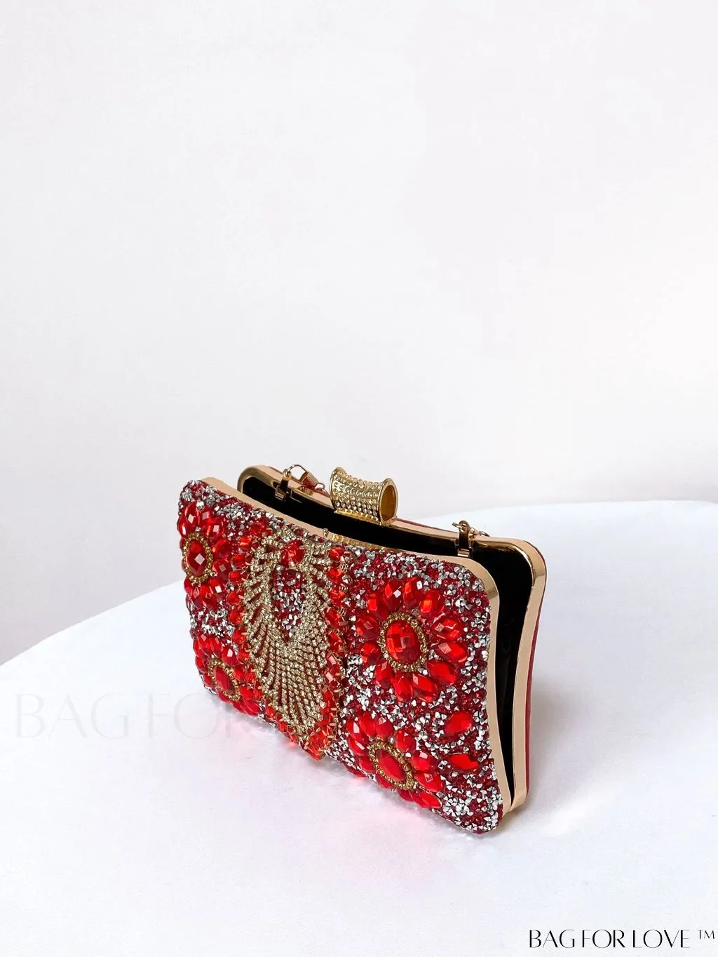 BagForLove - Stylish Rhinestone Mini Evening Bag - Perfect for Parties and Events