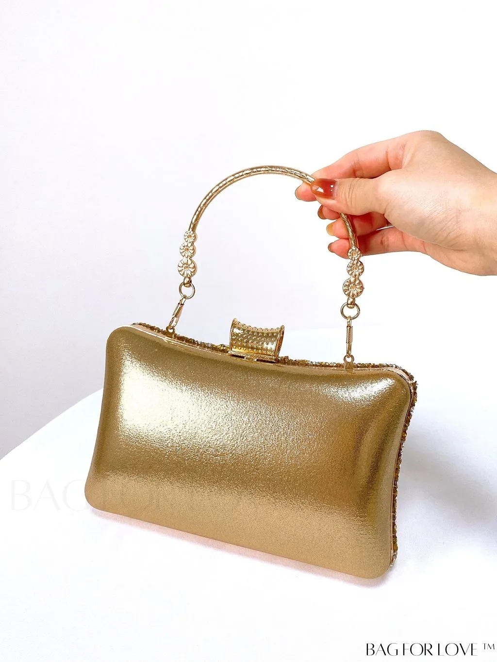 BagForLove - Stylish Rhinestone Mini Evening Bag - Perfect for Parties and Events