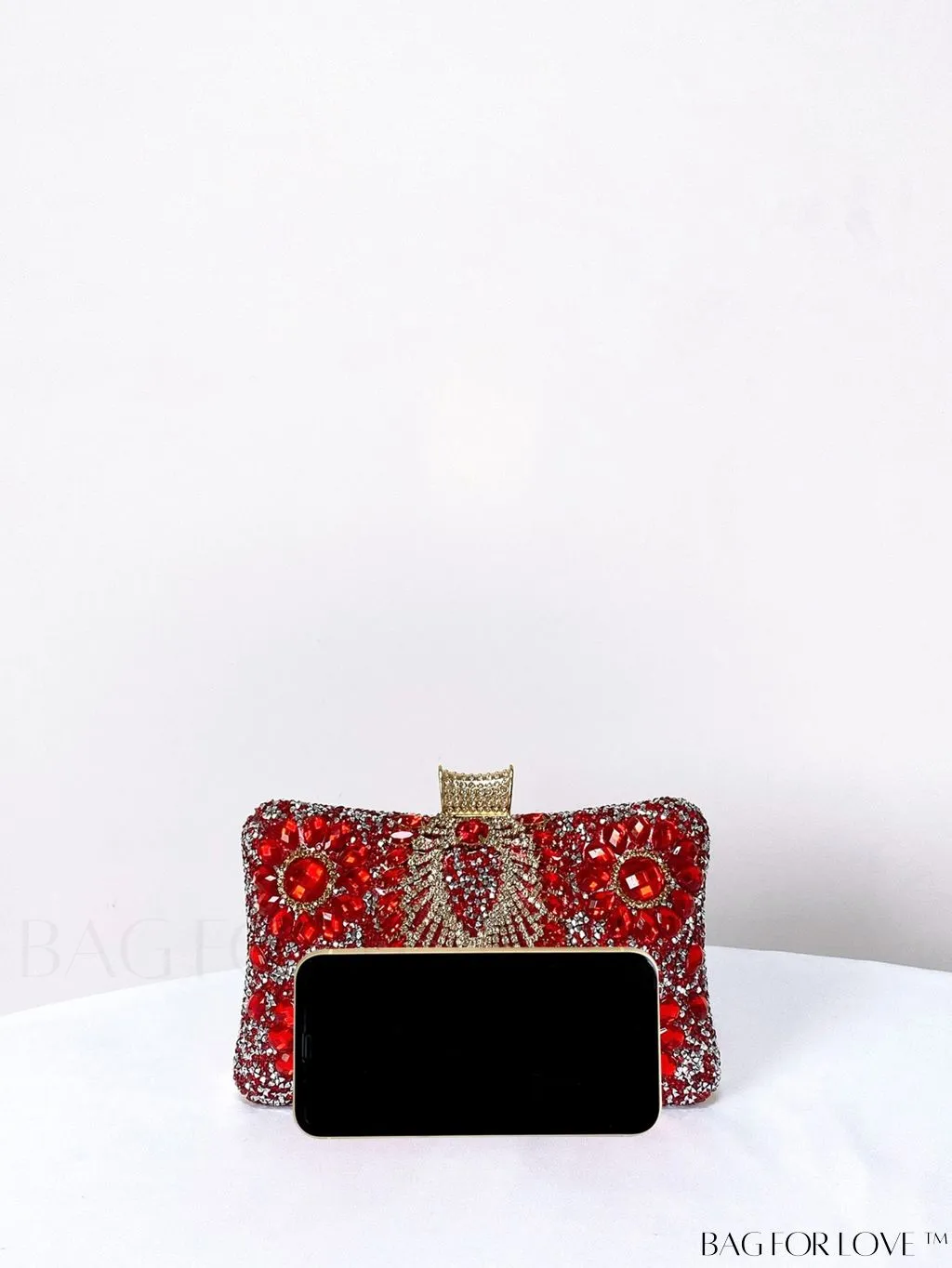 BagForLove - Stylish Rhinestone Mini Evening Bag - Perfect for Parties and Events