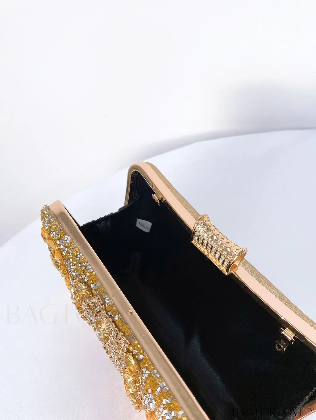 BagForLove - Stylish Rhinestone Mini Evening Bag - Perfect for Parties and Events