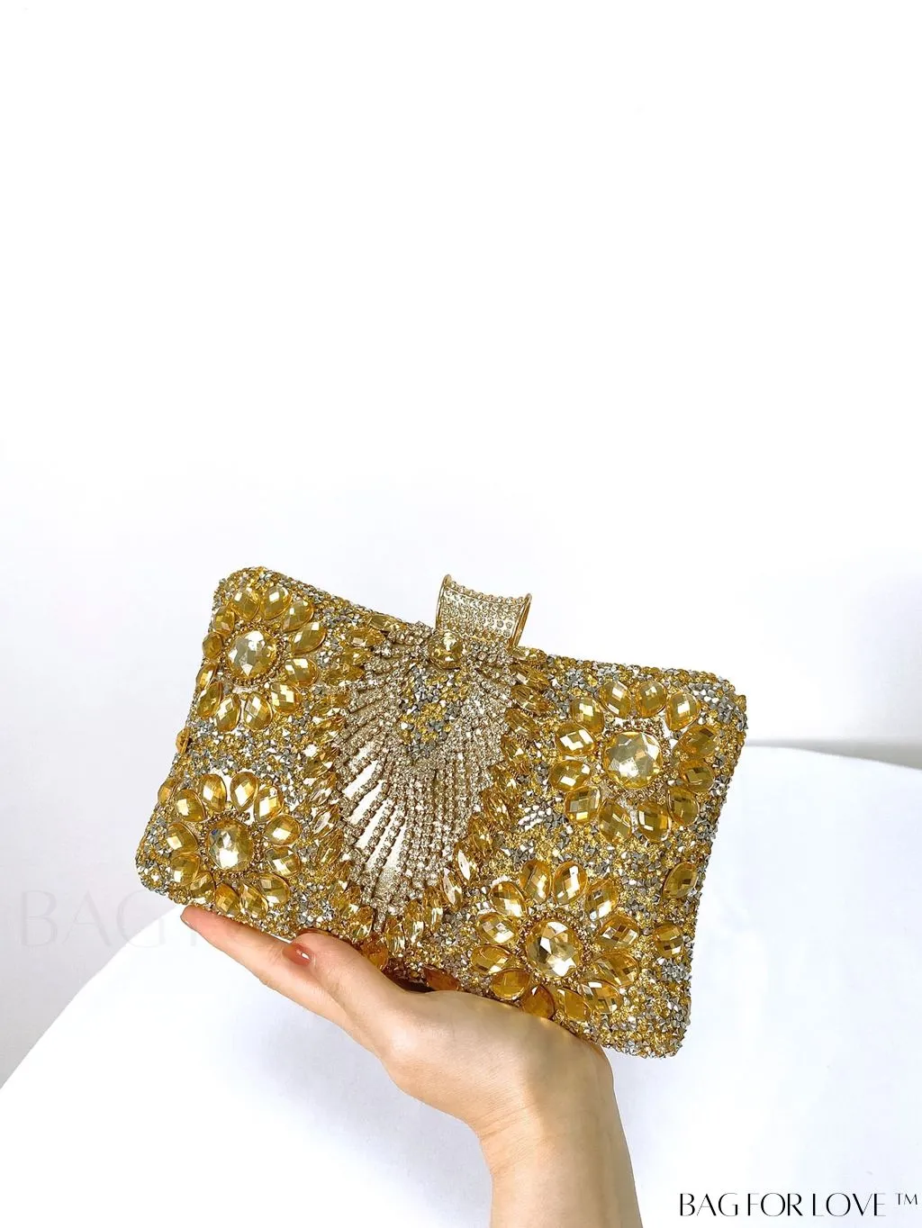 BagForLove - Stylish Rhinestone Mini Evening Bag - Perfect for Parties and Events