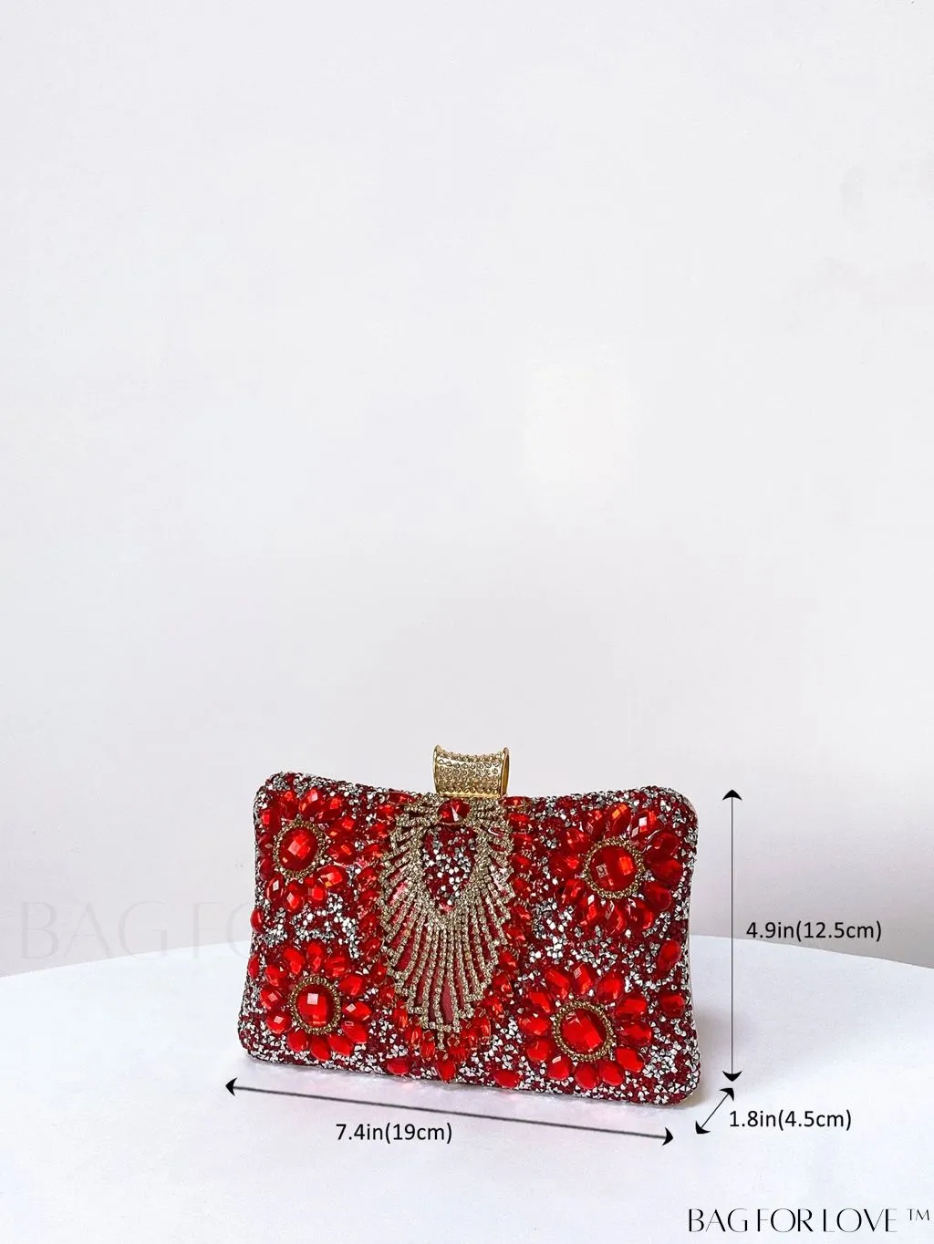 BagForLove - Stylish Rhinestone Mini Evening Bag - Perfect for Parties and Events
