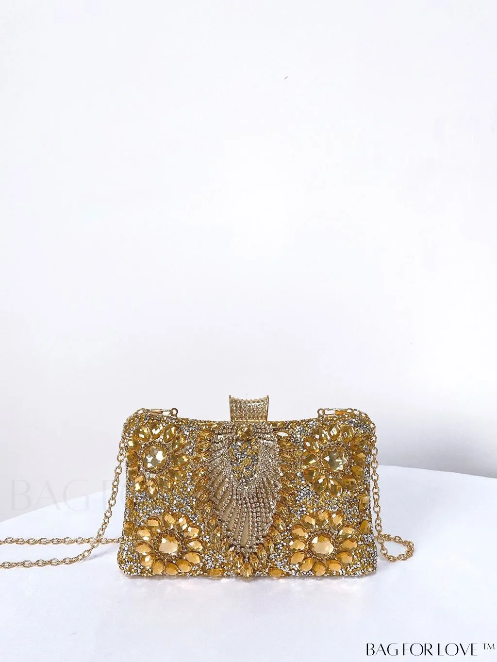 BagForLove - Stylish Rhinestone Mini Evening Bag - Perfect for Parties and Events