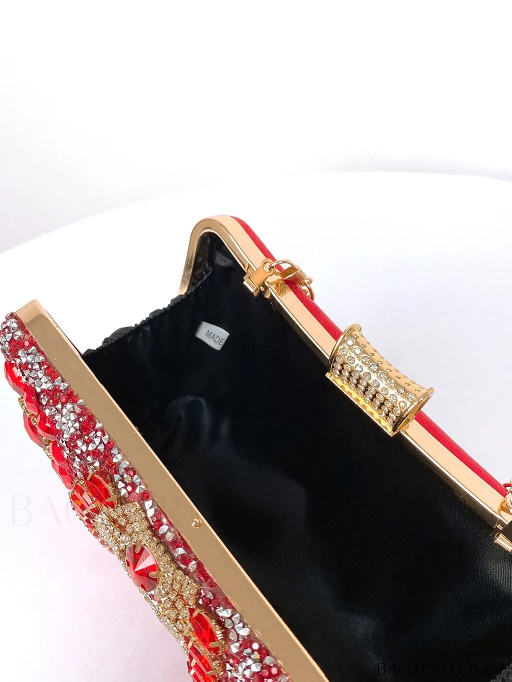 BagForLove - Stylish Rhinestone Mini Evening Bag - Perfect for Parties and Events