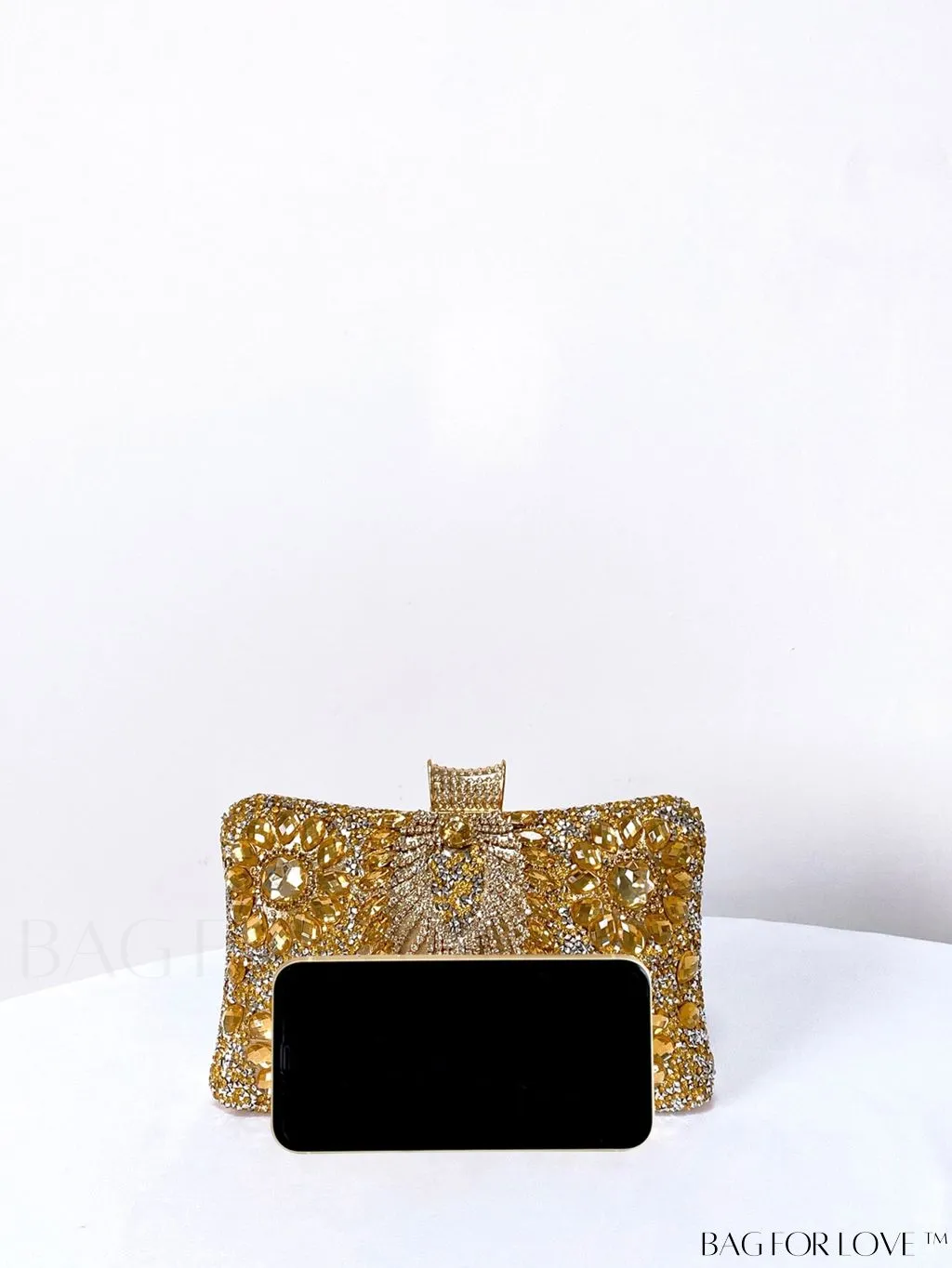 BagForLove - Stylish Rhinestone Mini Evening Bag - Perfect for Parties and Events
