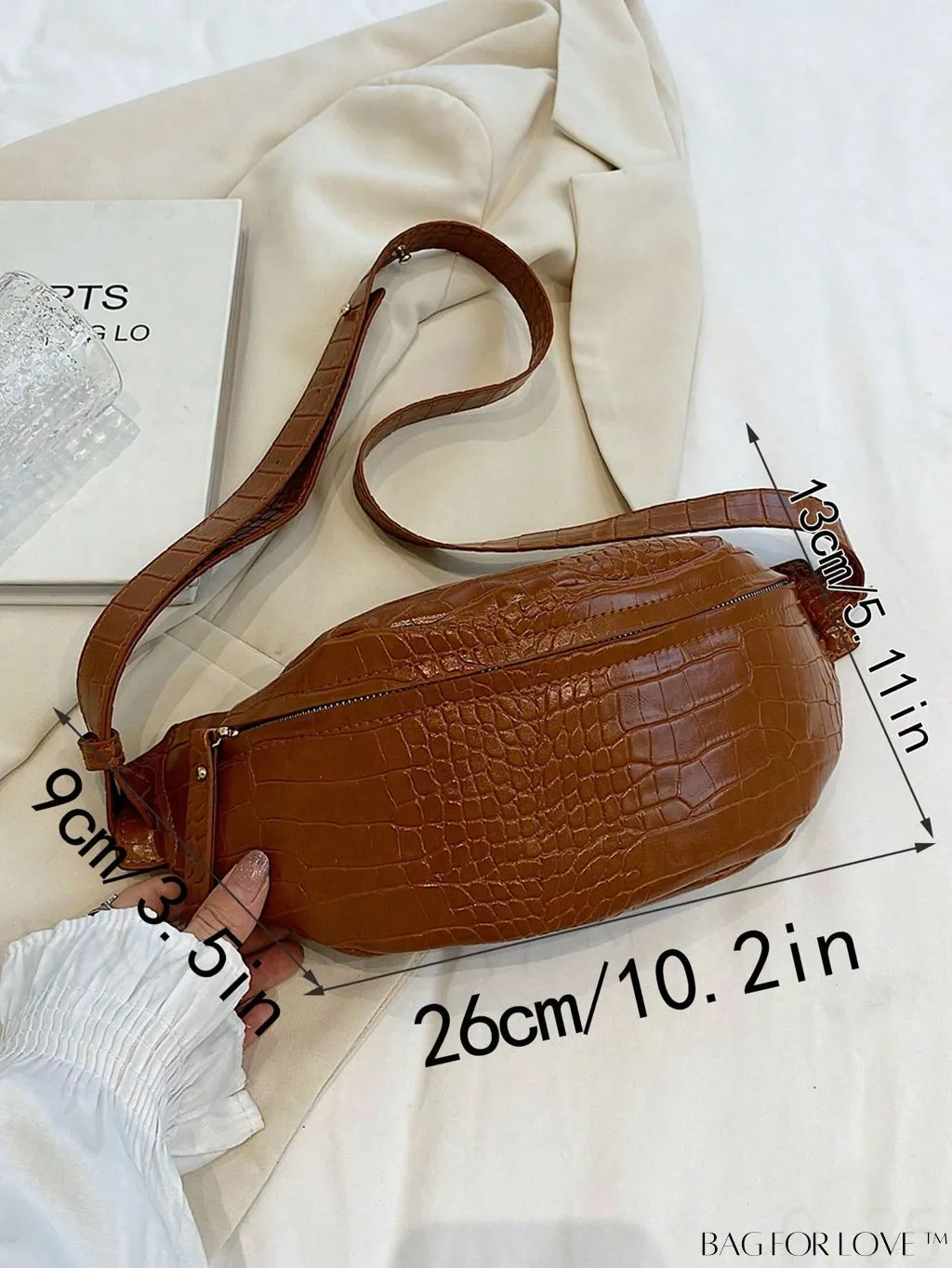 BagForLove - Stylish Womens Outdoor Sports Waist Bag - Multi-functional Shoulder and Chest Bag