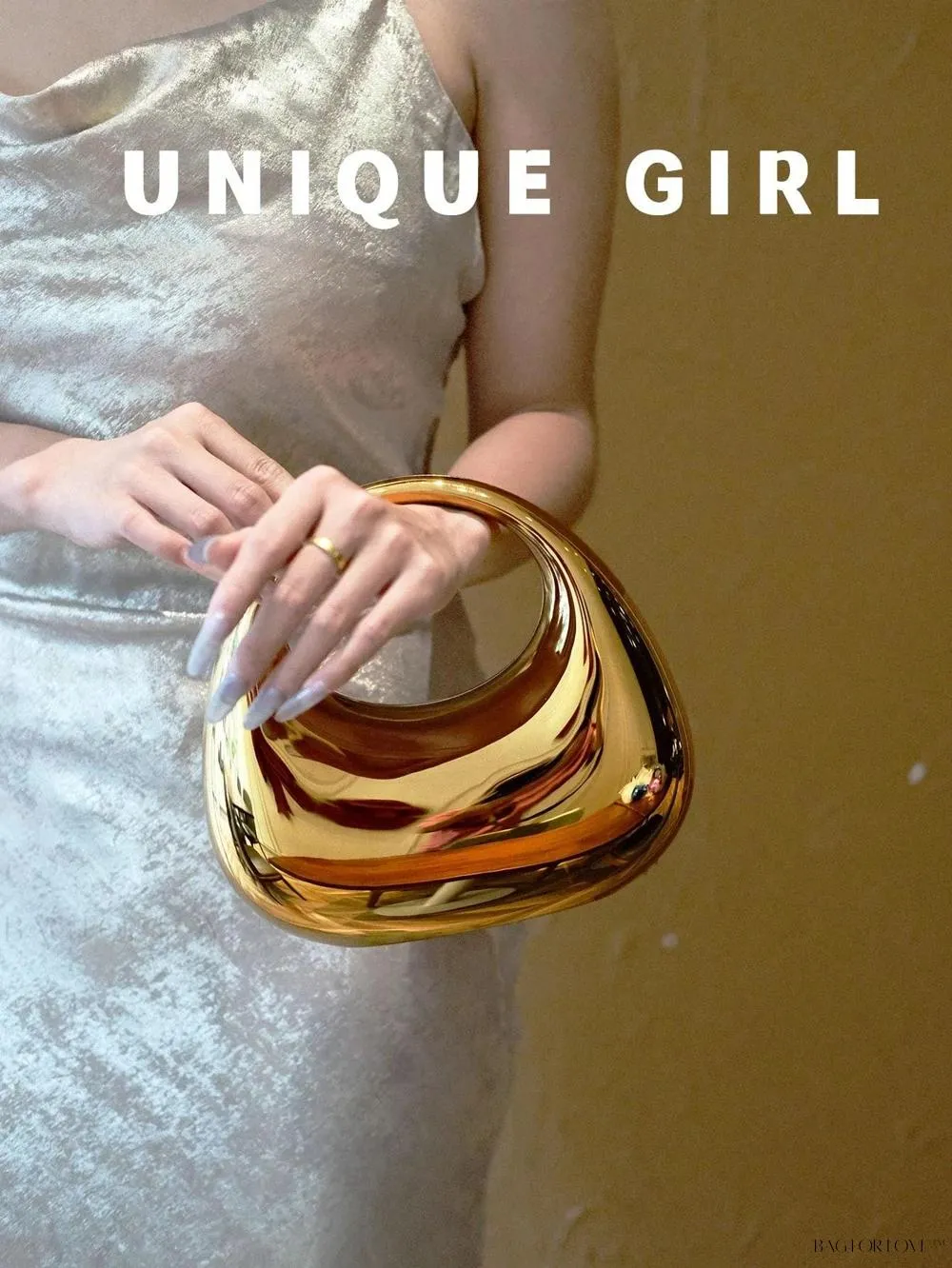 BagForLove - Transparent Acrylic Clutch Perfect for Bride's Special Night