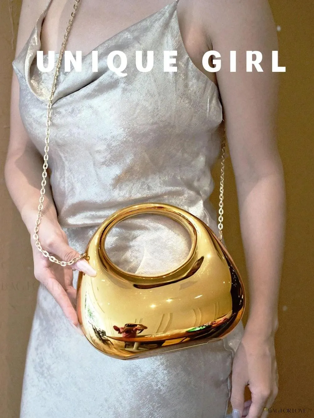 BagForLove - Transparent Acrylic Clutch Perfect for Bride's Special Night