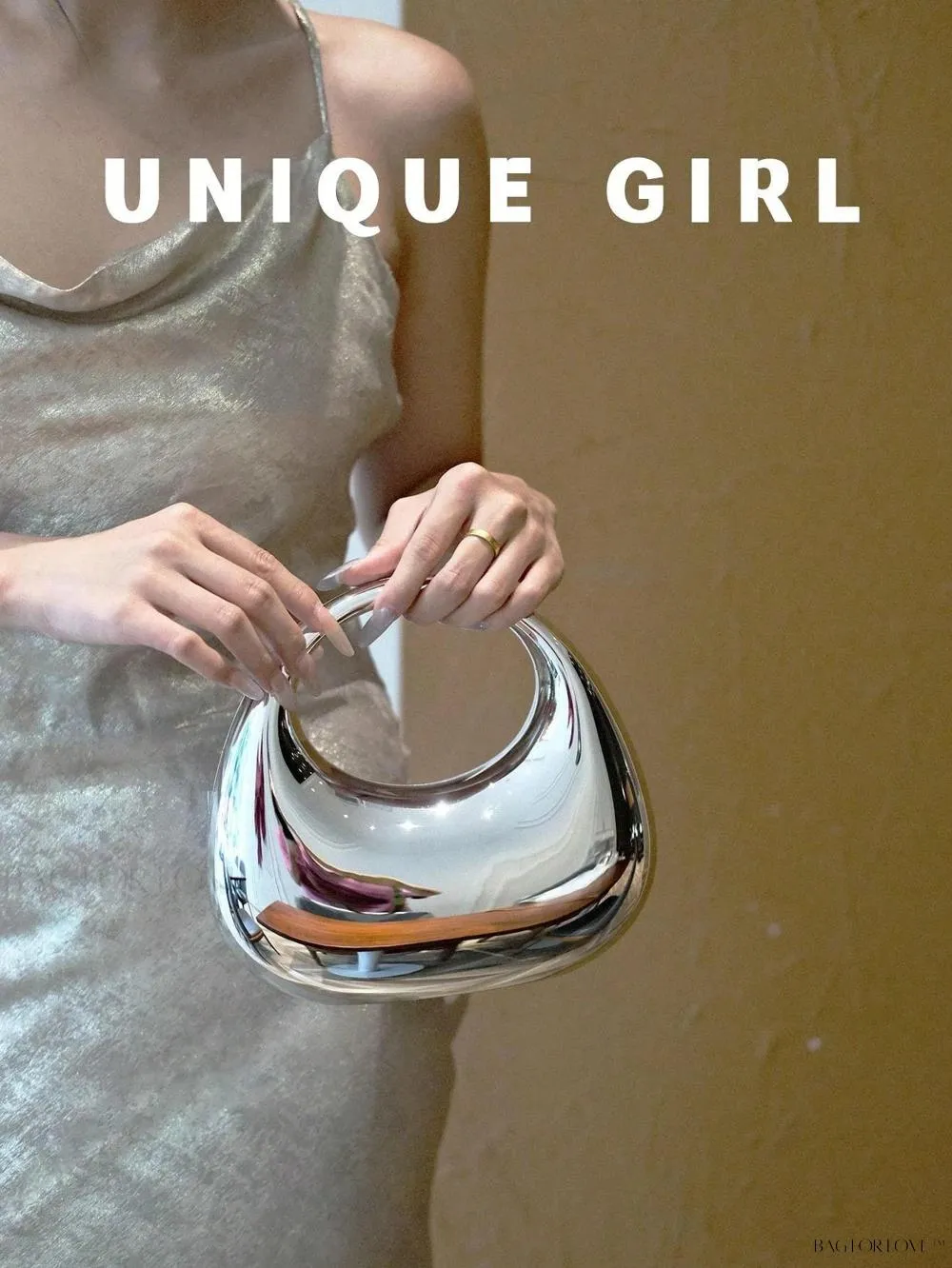 BagForLove - Transparent Acrylic Clutch Perfect for Bride's Special Night