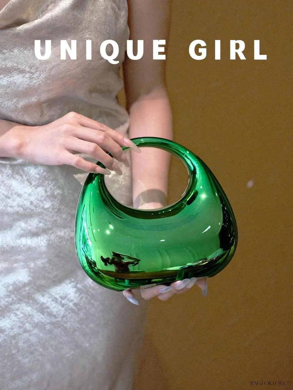 BagForLove - Transparent Acrylic Clutch Perfect for Bride's Special Night