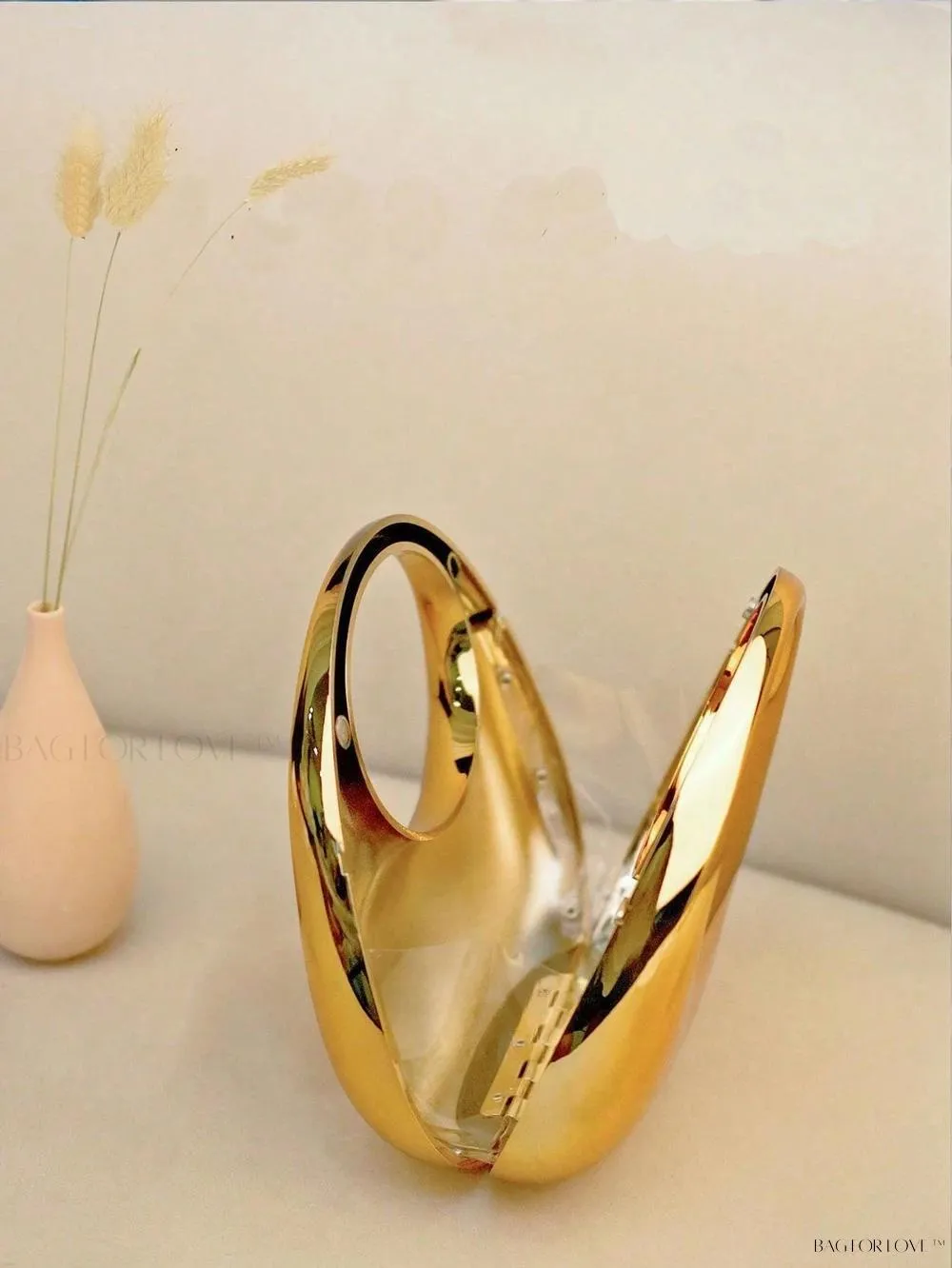 BagForLove - Transparent Acrylic Clutch Perfect for Bride's Special Night